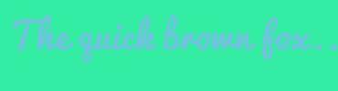 Image with Font Color 74C2E1 and Background Color 32EDA2